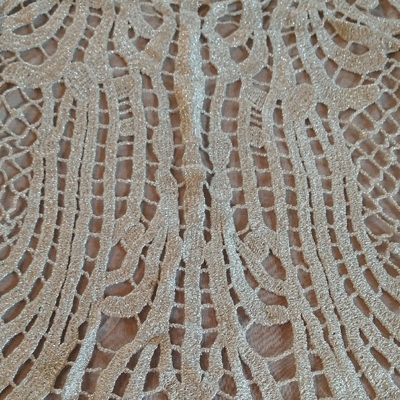 LC Lauren Conrad Silver Embellished Sleeveless Tank Top - Picture 7 of 7